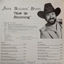 Load image into Gallery viewer, Steve "Bulldog" Bivins* : From The Beginning (LP, Album)
