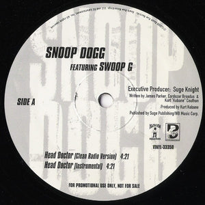 Snoop Dogg Featuring Swoop G : Head Doctor (12", Promo)