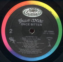 Load image into Gallery viewer, Great White : Once Bitten (LP, Album, Spe)