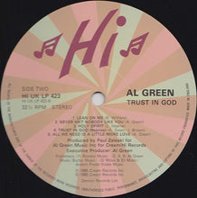 Load image into Gallery viewer, Al Green : Trust In God (LP, Album)