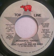 Load image into Gallery viewer, Eric Clapton And His Band : Lay Down Sally / Wonderful Tonight (7", RE)