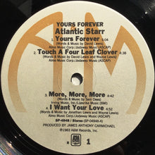 Load image into Gallery viewer, Atlantic Starr : Yours Forever (LP, Album, R)