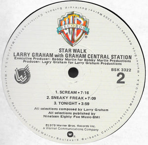 Larry Graham With Graham Central Station* : Star Walk (LP, Album, Los)