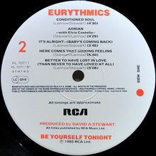 Load image into Gallery viewer, Eurythmics : Be Yourself Tonight (LP, Album)