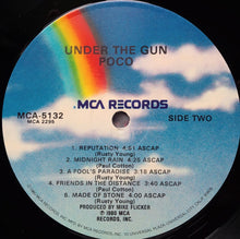 Load image into Gallery viewer, Poco (3) : Under The Gun (LP, Album, Glo)