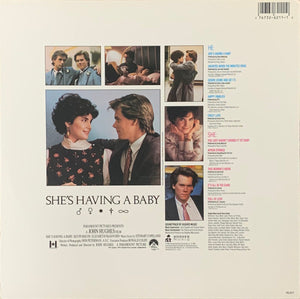 Various : She's Having A Baby (Original Motion Picture Soundtrack) (LP, Comp, Pin)