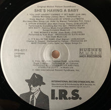 Load image into Gallery viewer, Various : She&#39;s Having A Baby (Original Motion Picture Soundtrack) (LP, Comp, Pin)