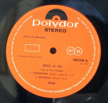 Load image into Gallery viewer, Cream (2) : Wheels Of Fire - Live At The Fillmore (LP, Album)