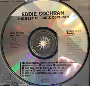 Eddie Cochran : The Best Of Eddie Cochran (CD, Comp, Club)