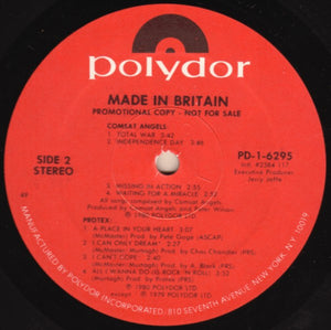 Various : Made In Britain (LP, Comp, Promo)