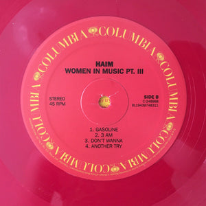 Haim (2) : Women In Music Pt. III (2x12", Album, Ltd, Red)