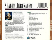 Load image into Gallery viewer, Paul Wilbur : Shalom Jerusalem (CD, Album)