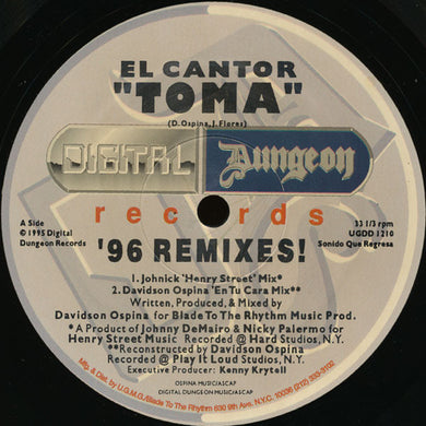 El Cantor : Toma '96 Remixes! (12