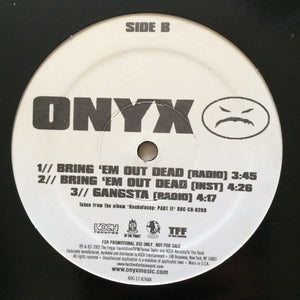 Onyx : Big Trucks / Bring 'Em Out Dead (12", Promo)