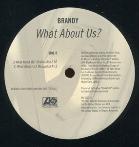 Brandy (2) : What About Us? (12", Promo)