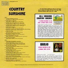 Load image into Gallery viewer, Various Artists* : Country Sunshine (LP, Comp)