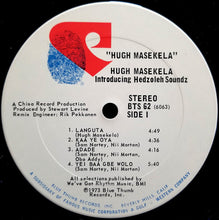 Load image into Gallery viewer, Masekela* Introducing Hedzoleh Soundz : Masekela Introducing Hedzoleh Soundz (LP, Album, Ter)
