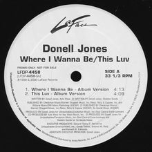 Load image into Gallery viewer, Donell Jones : Where I Wanna Be / This Luv (12", Promo)