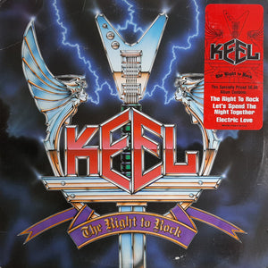 Keel : The Right To Rock (LP, Album, EMW)