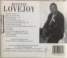 Load image into Gallery viewer, Ronnie Lovejoy : My Baby&#39;s Cheating On Me (CD, Album)