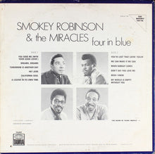 Load image into Gallery viewer, Smokey Robinson And The Miracles* : Four In Blue (LP, Album, Ind)