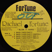Load image into Gallery viewer, Rachael Fortune : Blow It Hard (12")