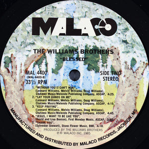 The Williams Brothers (2) : Blessed (LP, Album)