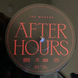 The Weeknd : After Hours (2xLP, Album)