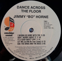 Load image into Gallery viewer, Jimmy "Bo" Horne : Dance Across The Floor (LP, Album, PRC)