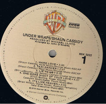 Load image into Gallery viewer, Shaun Cassidy : Under Wraps (LP, Album, Win)