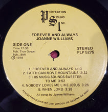 Load image into Gallery viewer, Joanne Williams (2) : Forever And Always (LP, Album)