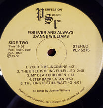 Load image into Gallery viewer, Joanne Williams (2) : Forever And Always (LP, Album)