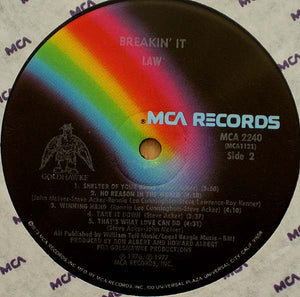 Law (5) : Breakin' It (LP, Album)