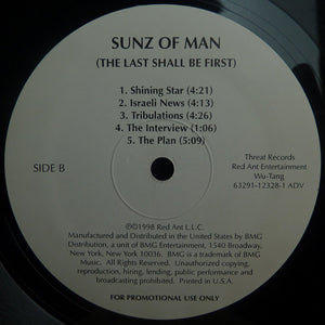 Sunz Of Man : The Last Shall Be First (2xLP, Album, Promo, Cle)