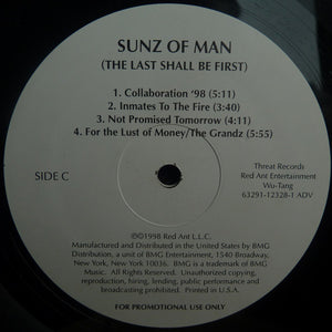 Sunz Of Man : The Last Shall Be First (2xLP, Album, Promo, Cle)