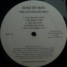 Load image into Gallery viewer, Sunz Of Man : The Last Shall Be First (2xLP, Album, Promo, Cle)