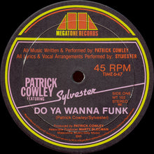 Load image into Gallery viewer, Patrick Cowley Featuring Sylvester : Do Ya Wanna Funk (12&quot;)