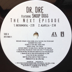 Dr. Dre Featuring Snoop Dogg : The Next Episode (12", Promo)