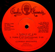 Load image into Gallery viewer, The Conway Brothers : Turn It Up (12&quot;)