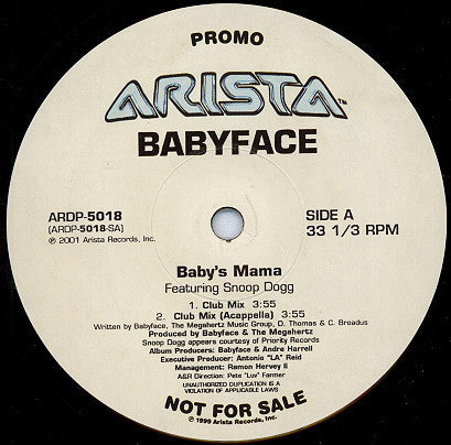 Babyface : Baby's Mama (12