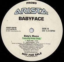 Load image into Gallery viewer, Babyface : Baby&#39;s Mama (12&quot;, Promo)