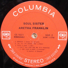 Load image into Gallery viewer, Aretha Franklin : Soul Sister (LP, Album, Pit)
