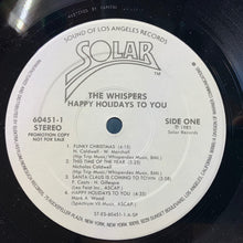 Load image into Gallery viewer, The Whispers : Happy Holidays To You (LP, Album, Promo, RE, SP )