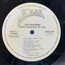 Load image into Gallery viewer, The Whispers : Happy Holidays To You (LP, Album, Promo, RE, SP )