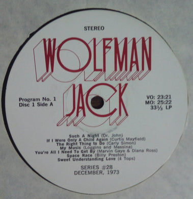 Wolfman Jack : The United States Air Force Presents Wolfman Jack: Series #28 (2xLP, Comp + Box)