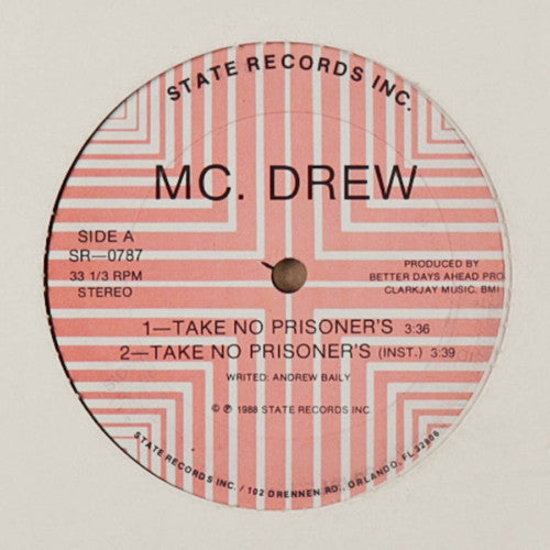 MC. Drew : Take No Prisoner's/ Big Nut's!! (12