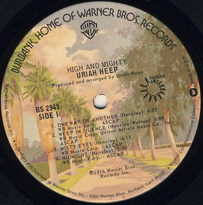Uriah Heep : High And Mighty (LP, Album, Pit)