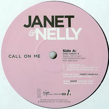 Load image into Gallery viewer, Janet* &amp; Nelly : Call On Me (12", Promo)
