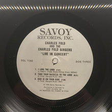 Load image into Gallery viewer, Charles Fold And  The Charles Fold Singers : Live In Concert (2xLP, Album)