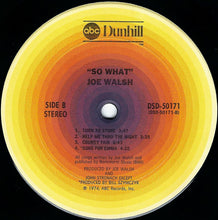 Load image into Gallery viewer, Joe Walsh : So What (LP, Album, Emb)